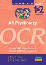 9780860039150-0860039153-AS Psychology OCR Modules 2540 & 2541: Core Studies 1 & 2, 2nd EditionUnit Guide: Module 2540, Core Studies 1, Module 2541, Core Studies 2