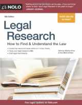 9781413316186-1413316182-Legal Research: How to Find & Understand the Law