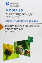 9780134819549-0134819543-Biology: Science for Life with Physiology -- Modified Mastering Biology with Pearson eText Access Code (Masteringbiology, Non-Majors)