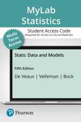 9780135189696-0135189691-Stats: Data and Models -- MyLab Statistics with Pearson eText Access Code