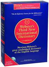 9780877793021-0877793026-Webster's Third New International Dictionary of the English Language, Unabridged (Book & CD-ROM)