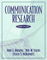 9780321088079-0321088077-Communication Research (3rd Edition)