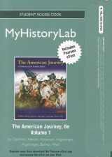 9780205180080-0205180086-The American Journey Myhistorylab Pegasus With Pearson Etext Student Access Code Card