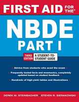 9780071769044-0071769048-First Aid for the NBDE Part 1, Third Edition (First Aid Series)