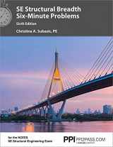 9781591265627-1591265622-PPI SE Structural Breadth Six-Minute Problems, 6th Edition – Comprehensive Practice for the NCEES SE Exam