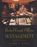 9780442020842-0442020848-Hotel Front Office Management (Hospitality, Travel & Tourism)
