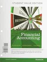 9780133427639-0133427633-Financial Accounting, Student Value Edition (10th Edition)