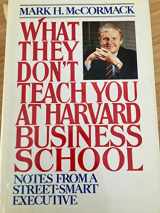 9780553050615-0553050613-What They Don't Teach you at Harvard Business School