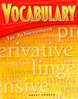 9780669517545-0669517542-Vocabulary for Achievement Intro Course