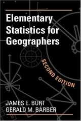 9780898629996-0898629993-Elementary Statistics for Geographers: Second Edition