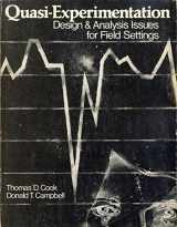 9780528620539-0528620533-Quasi-experimentation: Design & analysis issues for field settings
