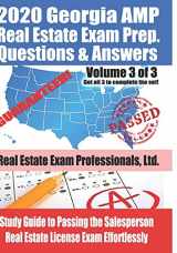 9781707987641-1707987645-2020 Georgia AMP Real Estate Exam Prep Questions and Answers: Study Guide to Passing the Salesperson Real Estate License Exam Effortlessly [Volume 3 of 3]