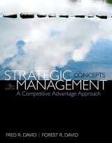 9780133823899-013382389X-Strategic Management: A Competitive Advantage Approach, Concepts Plus NEW MyManagementLab with Pearson eText -- Access Card Package (15th Edition)