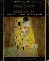 9780534354893-0534354890-Study Guide for the Psychology of Personality: Viewpoints, Research, and Applications