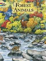 9780486413167-0486413160-Forest Animals Coloring Book (Dover Animal Coloring Books)