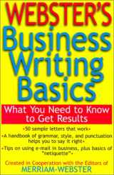 9781892859273-1892859270-Webster's Business Writing Basics