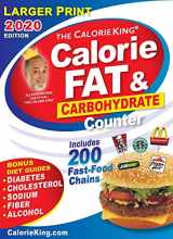 9781930448759-1930448759-CalorieKing 2020 Larger Print Calorie, Fat & Carbohydrate Counter