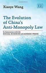 9781781952498-1781952493-The Evolution of China’s Anti-Monopoly Law