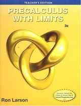 9781285059433-1285059433-Precalculus with Limits 3rd Edition Teachers Edition