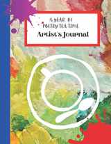 9781954270053-1954270054-A Year of Poetry Tea Time Artist's Journal: art tea cup paint poetry journal workbook classroom homeschool preschool elementary
