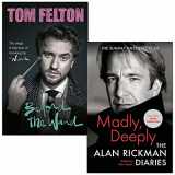 9789123485352-9123485353-Beyond The Wand By Tom Felton & Madly Deeply The Alan Rickman Diaries By Alan Rickman 2 Books Collection Set