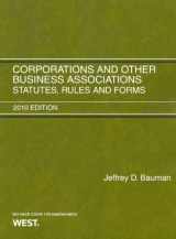 9780314261854-0314261850-Corporations and Other Business Associations: Statutes, Rules and Forms, 2010