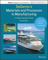 9781119592983-1119592984-DeGarmo's Materials and Processes in Manufacturing, 13e Enhanced eText with Abridged Print Companion