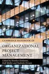 9781107157729-1107157722-Cambridge Handbook of Organizational Project Management