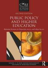 9781138655508-1138655503-Public Policy and Higher Education (Core Concepts in Higher Education)