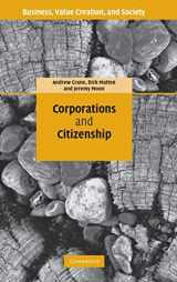 9780521848305-052184830X-Corporations and Citizenship (Business, Value Creation, and Society)
