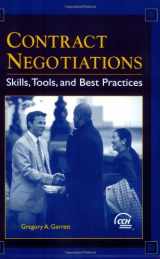 9780808012467-0808012460-Contract Negotiations: Skills, Tools and Best Practices
