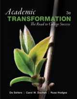 9780321885722-0321885724-Academic Transformation: The Road to College Success (Mystudentsuccesslab)