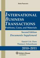 9780735587427-0735587426-International Business Transactions 2010-2011 Supplement