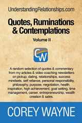 9781458383983-1458383989-Quotes, Ruminations & Contemplations - Volume II