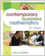9780324595475-0324595476-Contemporary Business Mathematics for Colleges, Brief Edition (with CD-ROM)