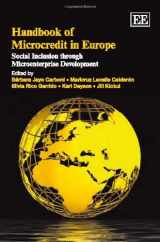 9781848441941-1848441940-Handbook of Microcredit in Europe: Social Inclusion through Microenterprise Development (Research Handbooks in Business and Management series)