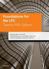9780192844279-019284427X-Foundations for the LPC (Legal Practice Course Manuals)