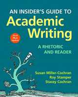 9781319111571-1319111572-An Insider's Guide to Academic Writing: A Rhetoric and Reader, 2016 MLA Update Edition
