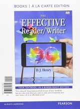 9780134066493-0134066499-The Effective Reader/Writer, Books a la Carte Plus MyLab Reading & Writing Skills with Pearson eText -- Access Card Package
