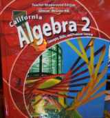 9780078778575-0078778573-California Algebra 2: Concepts, Skills, and Problem Solving (Teacher Wraparound Edition) by Holliday (2008-05-03)