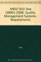 9780012027011-0012027014-ANSI Iso Asq Q9001-2008: Quality Management Systems Requirements