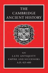 9780521325912-0521325919-The Cambridge Ancient History Volume 14: Late Antiquity: Empire and Successors, AD 425-600