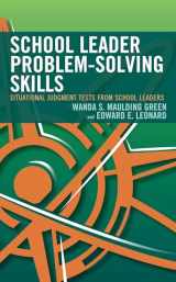 9781475871951-1475871953-School Leader Problem-Solving Skills: Situational Judgment Tests from School Leaders