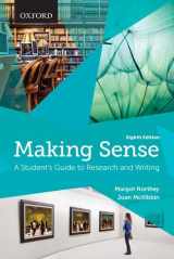 9780199010165-0199010161-Making Sense: A Student's Guide to Research and Writing