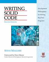 9781570740558-1570740550-Writing Solid Code (20th Anniversary 2nd Edition)