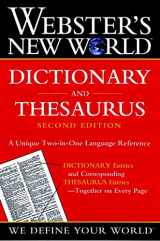 9780764565458-0764565451-Webster's New World Dictionary And Thesaurus, 2nd Edition (paper Edition)