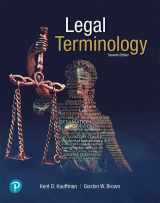9780134849225-0134849221-Legal Terminology