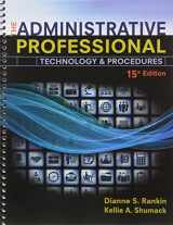 9781337072236-1337072230-Bundle: The Administrative Professional: Technology & Procedures, 15th + LMS Integrated for MindTap Office Technology, 1 term (6 months) Printed ... Professional: Technology & Procedures, 15th
