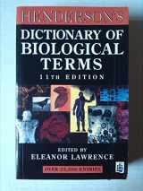 9780582227088-0582227089-Henderson's Dictionary of Biological Terms