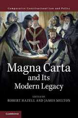 9781107533103-1107533104-Magna Carta and its Modern Legacy (Comparative Constitutional Law and Policy)